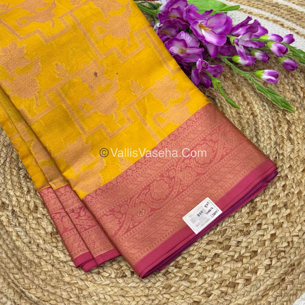 50% less - Offer Saree - Semi Banarasi Saree   - VVDS005