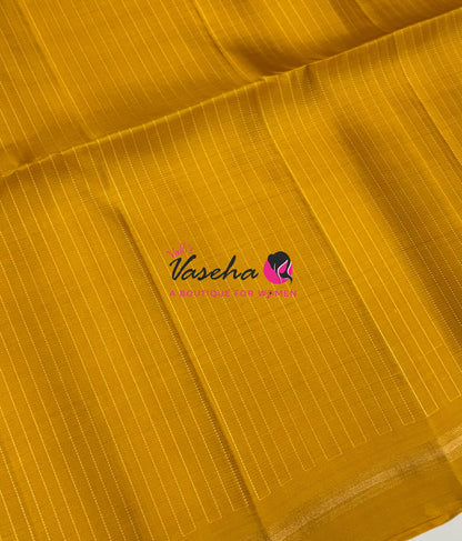 Pure Soft Silk Saree - Partly Pallu -  Half & Half Saree - VVPSS142