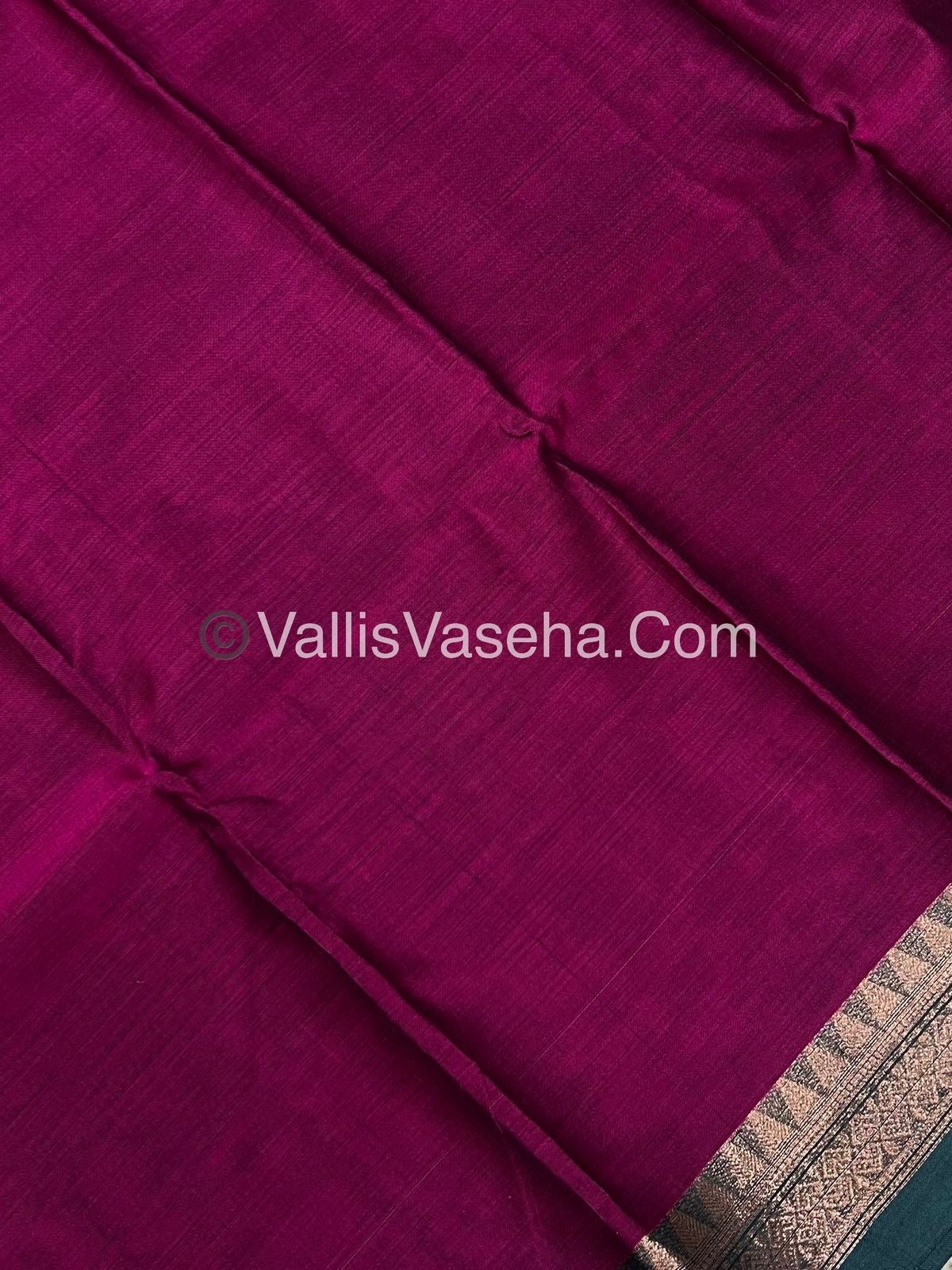 Dhaka Cotton Saree - VVDCS002