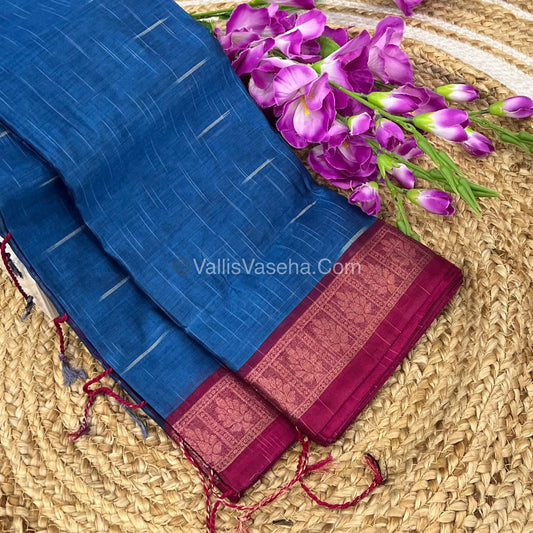 Dhaka Cotton Saree - VVDCS001
