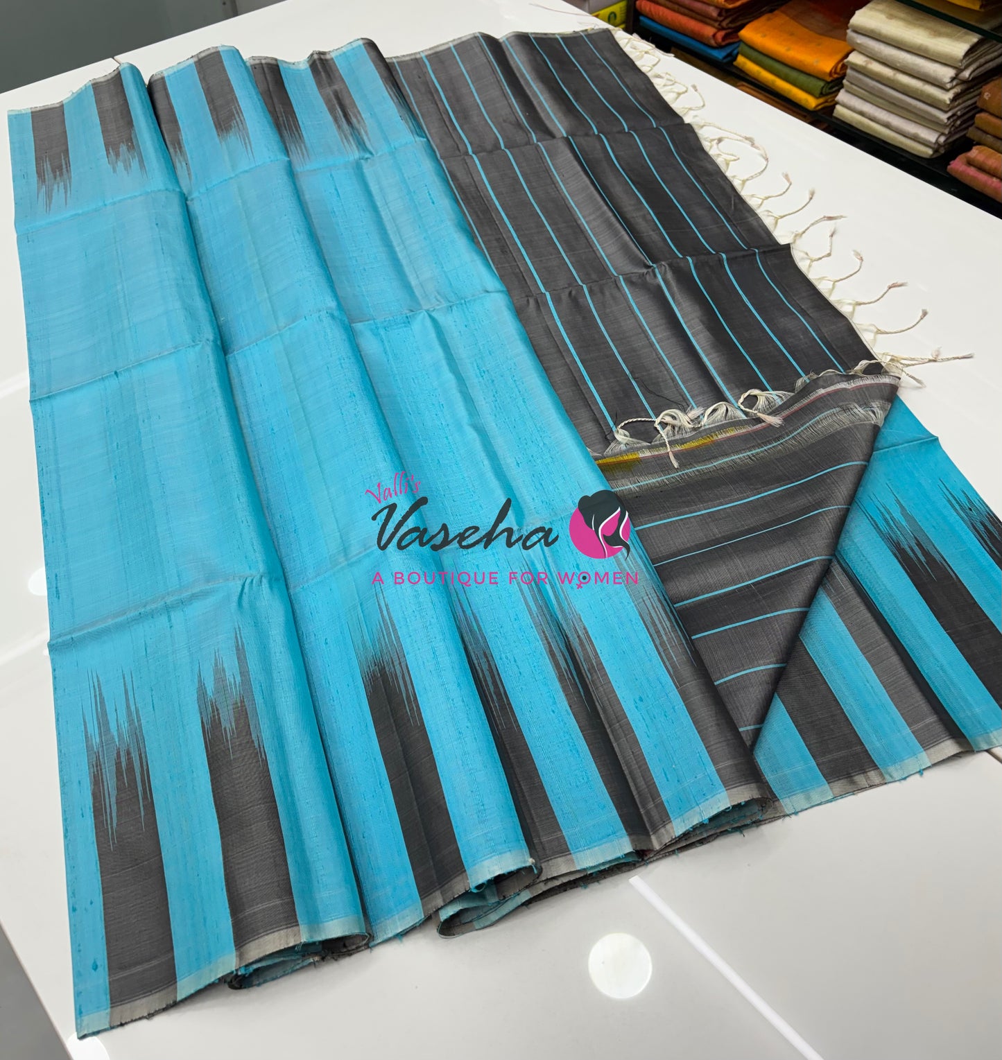 Pure Soft Silk Saree /Jute Duppion Silk - VVPJS001