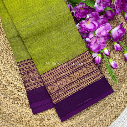 Kanchi Cotton Saree - VVKCS007