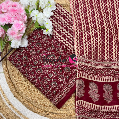 Pure Mul Mul Cotton | Unstitched Material | VVUSM079