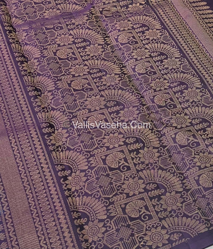 Half Mix - Pure Soft Silk Saree - VVPSS040