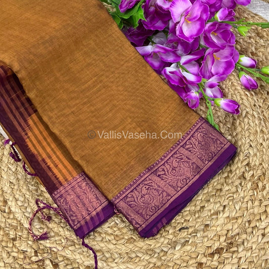 Dhaka Cotton Saree - VVDCS001