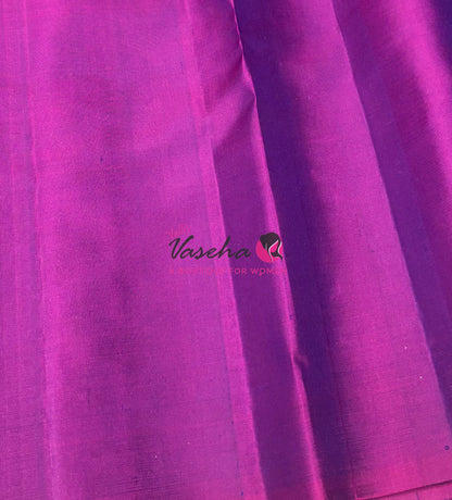 Pure Soft Silk Saree - Jothika Hit design - Purple - VVPSS011
