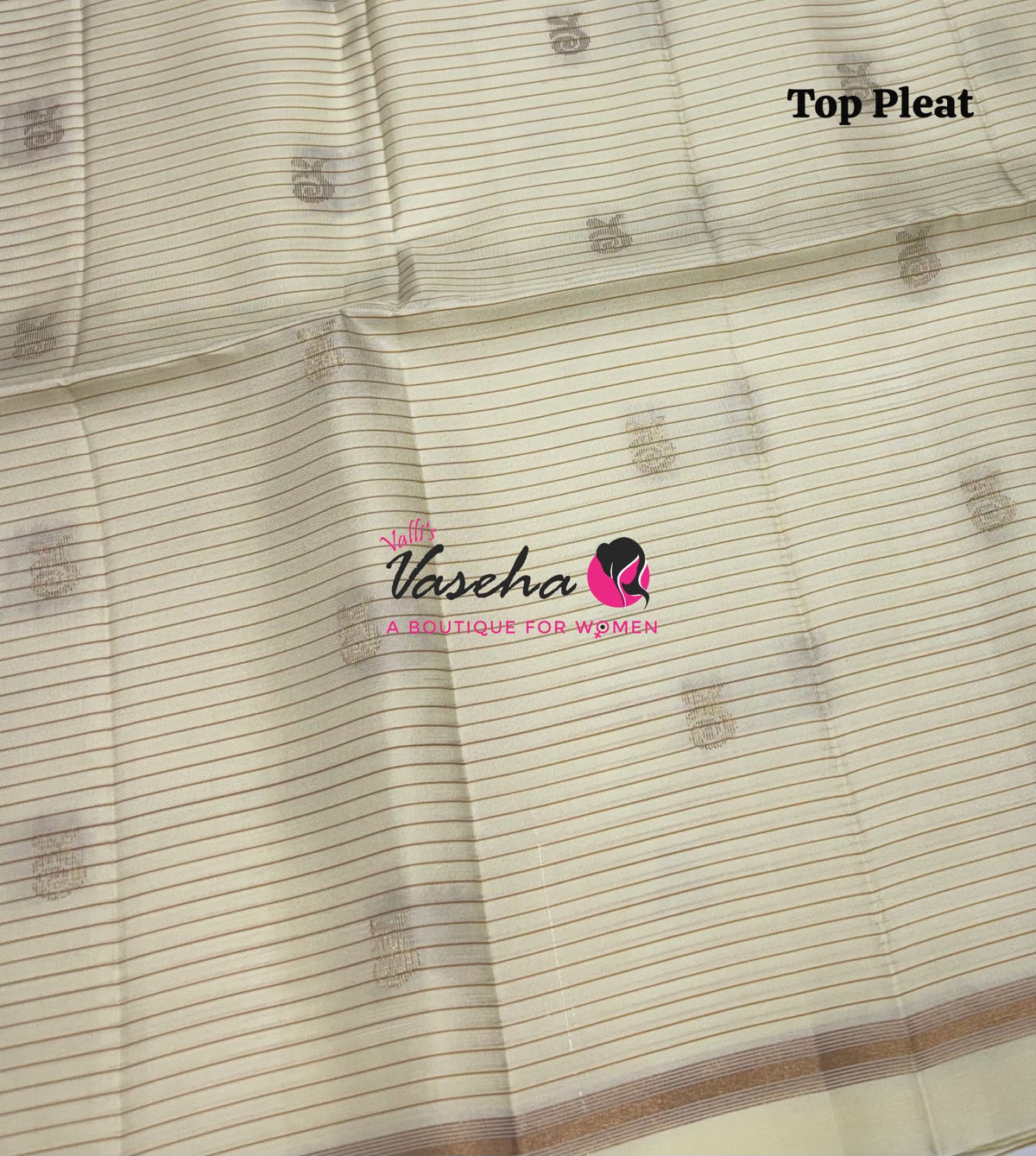 Pure Soft Silk Saree - Partly Pallu -  Half & Half Saree - VVPSS142