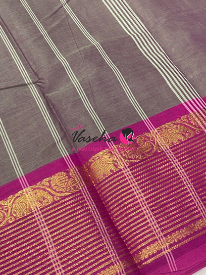 Kanchi Cotton Saree - VVKCS032
