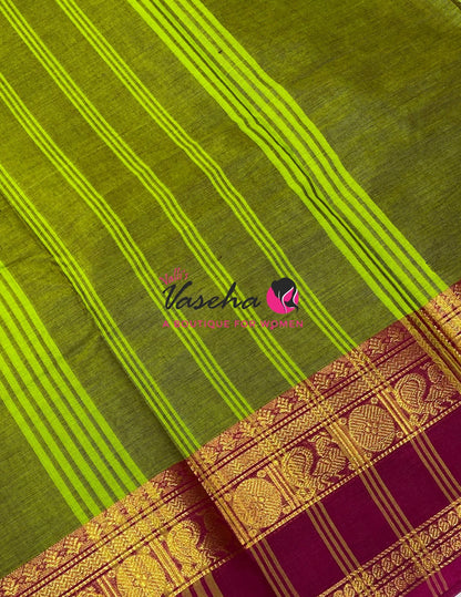 Kanchi Cotton Saree - VVKCS032