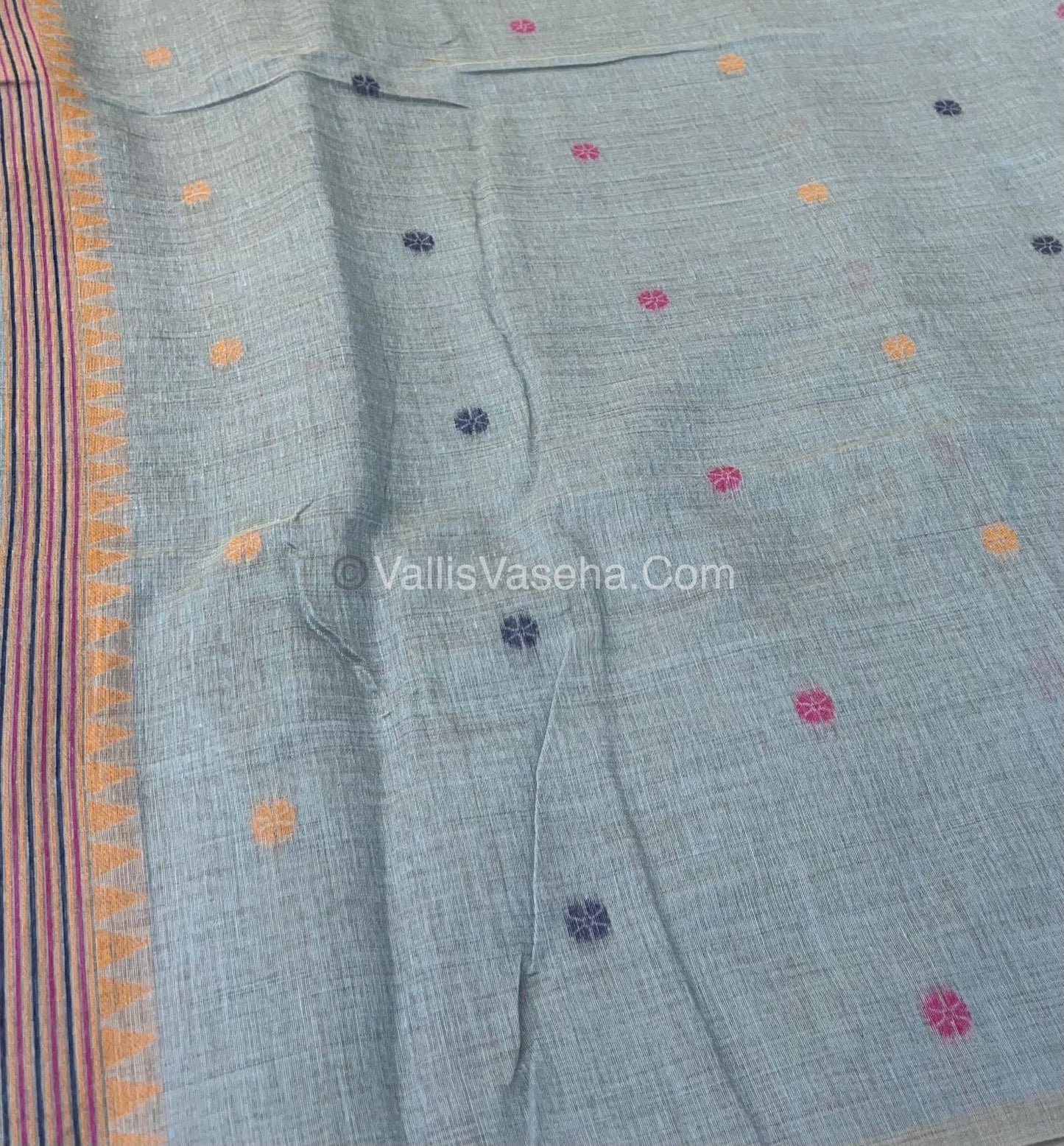 Muga Cotton Saree - VVMCS001