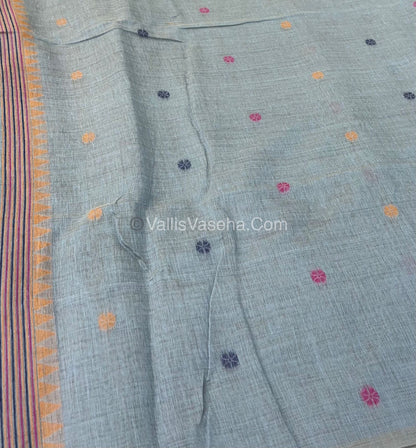 Muga Cotton Saree - VVMCS001