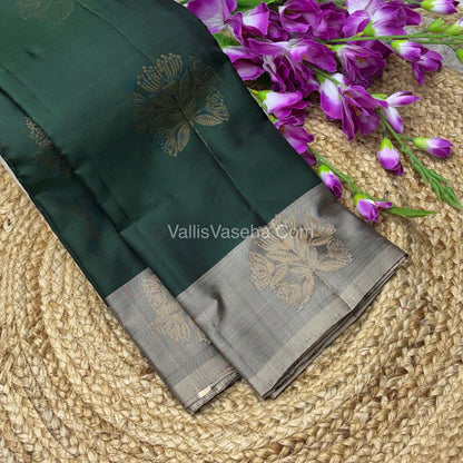 Half Mix - Pure Soft Silk Saree - VVPSS054