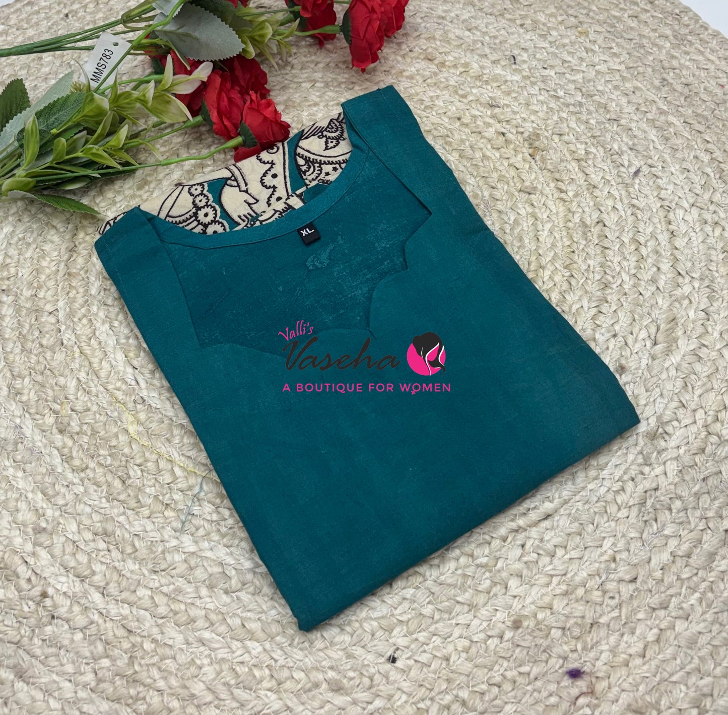 Ready Made - Kalamkari Kurti - VVRKK001