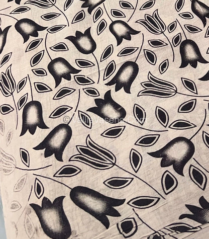 Pure Kalamkari Cotton Saree - VVPKC002