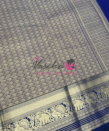 Semi Kanchi Silk - Vairavoosi Butta - VVSKS004
