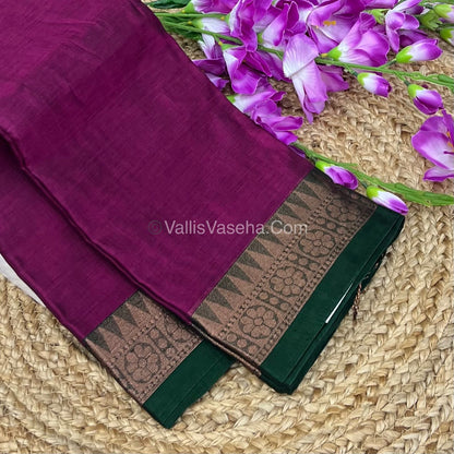 Dhaka Cotton Saree - VVDCS001