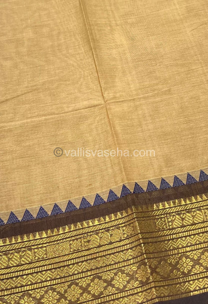 Kanchi Cotton Saree - Butta Design VVKCS008