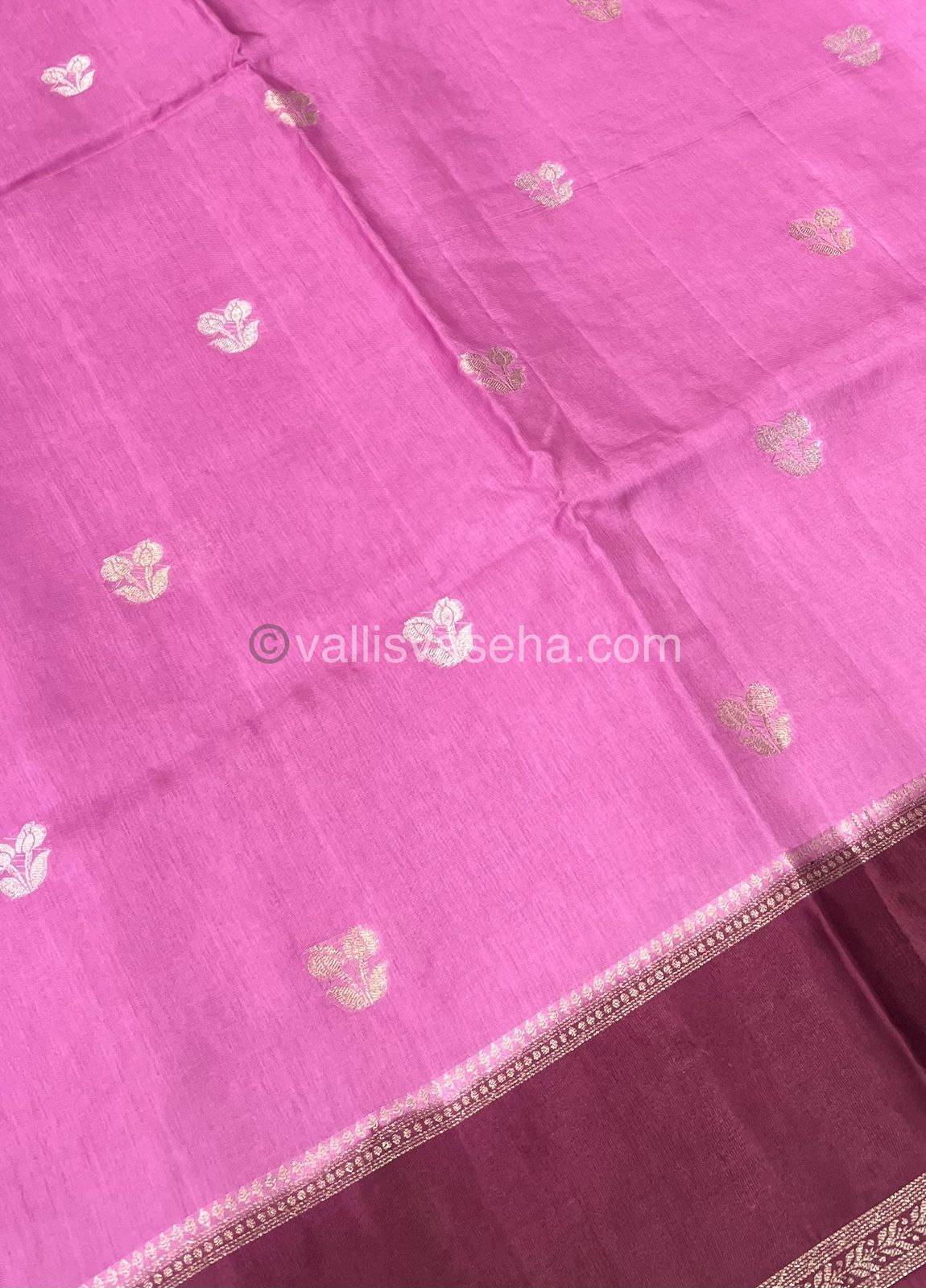 Russian Viscose - Premium Viscose Saree - Retta Petta Border- VVRVS002
