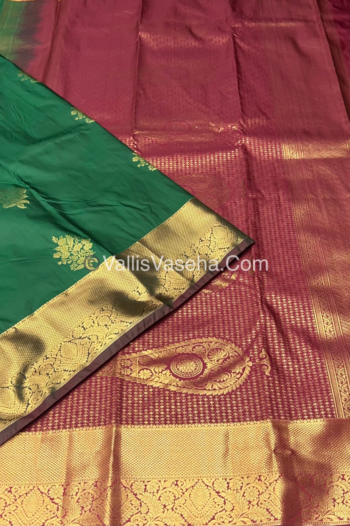 Semi Kanchipuram Soft Silk - VVSSS009