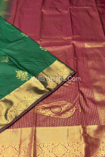 Semi Kanchipuram Soft Silk - VVSSS009