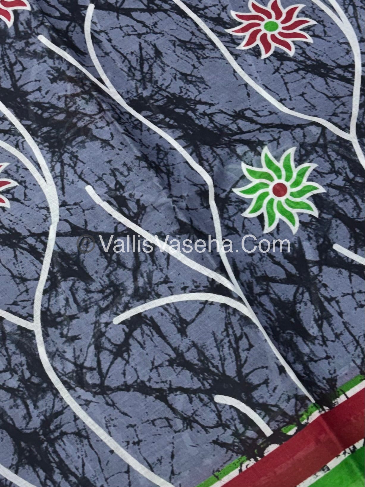 Pure Cotton Voile Saree | VVPVC001