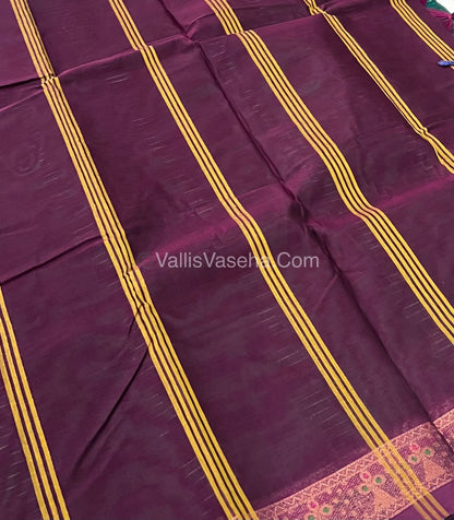 Dhaka Cotton Saree - VVDCS001