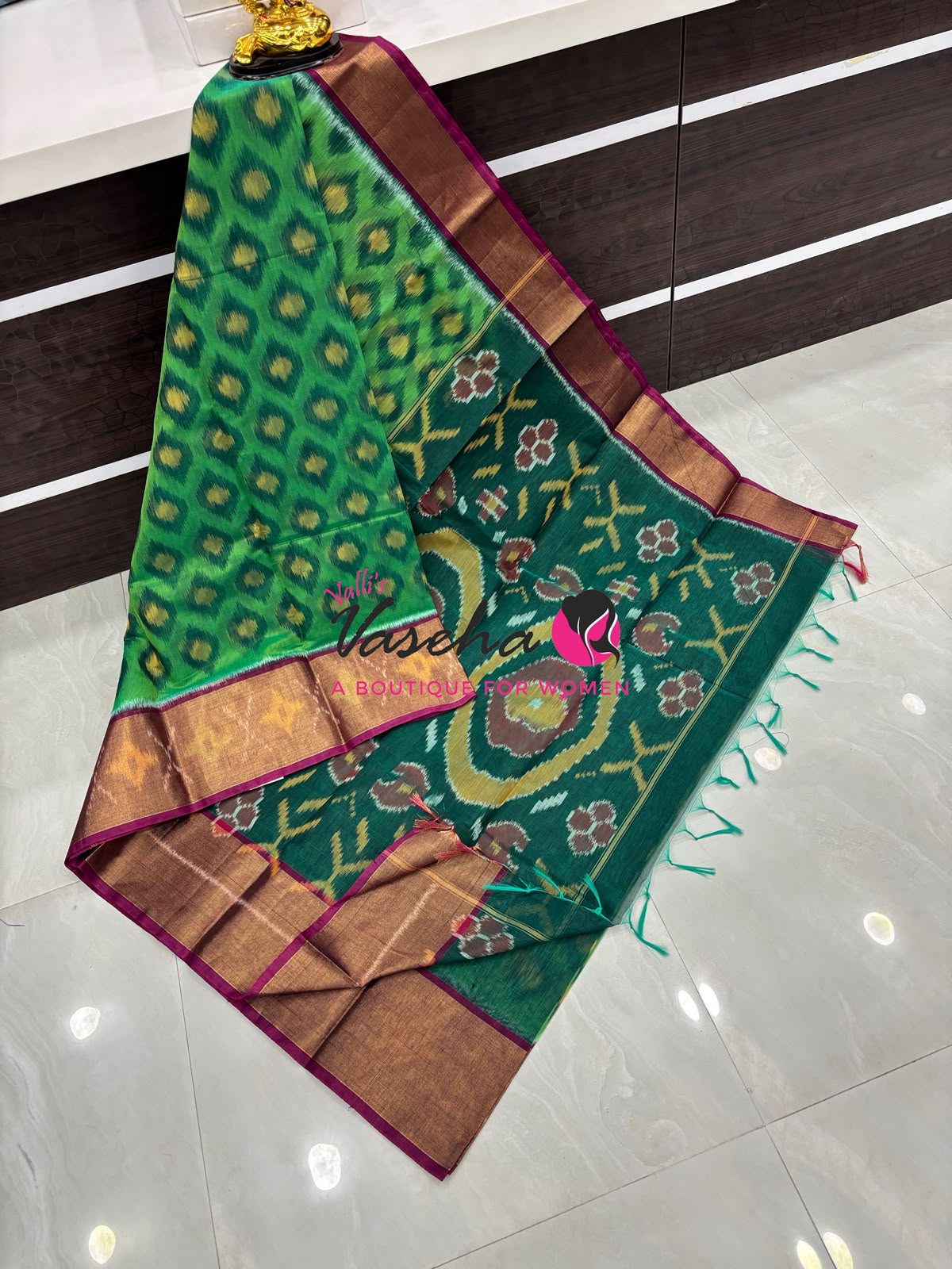 Kota Pochampally Cotton - Light Weight - VVKPS002