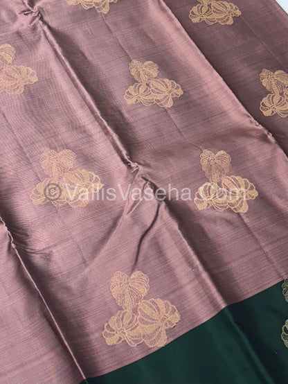 Half Mix - Pure Soft Silk Saree - VVPSS043