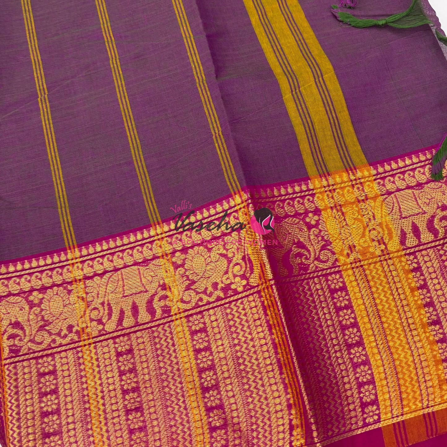 Kanchi Cotton Saree - VVKCS019