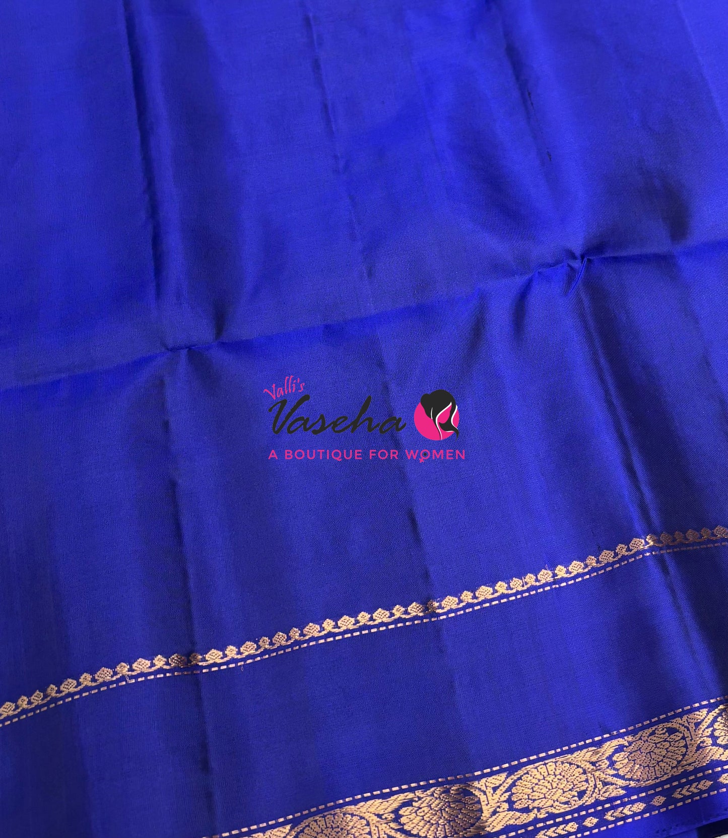 Pure Soft Silk Saree  - Blue Shade - VVPSS101