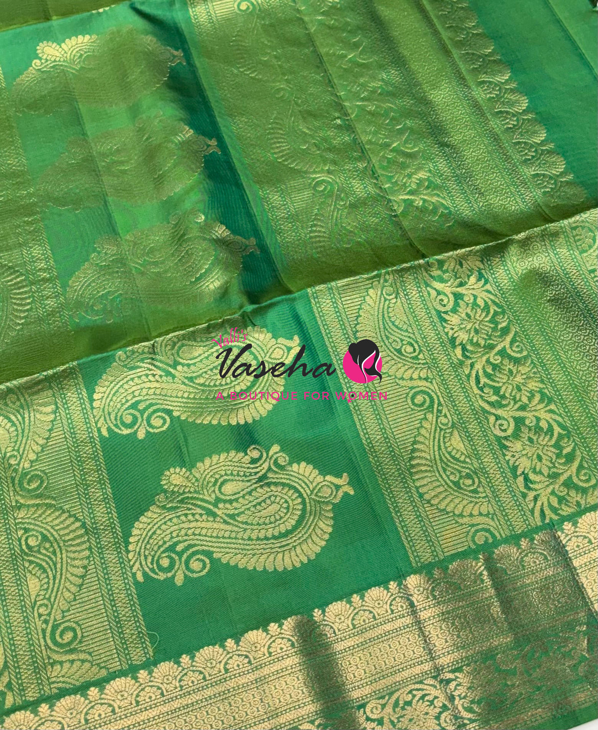 Pure Soft Silk Saree - Kanchi Border - VVPSS033