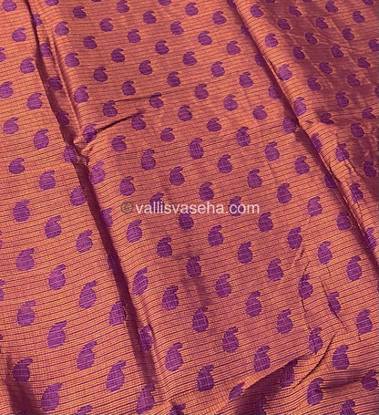 Mixed Cotton Brasso Saree - VVBS001