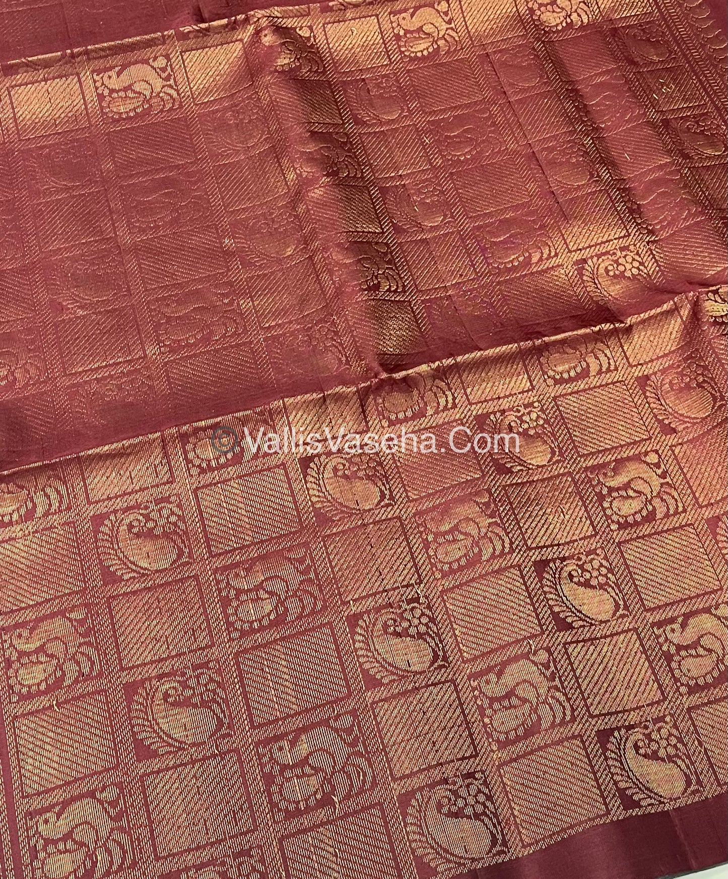 Pure Soft Silk Saree - Light Weight - Border Less - VVPSS034