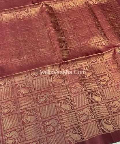 Pure Soft Silk Saree - Light Weight - Border Less - VVPSS034
