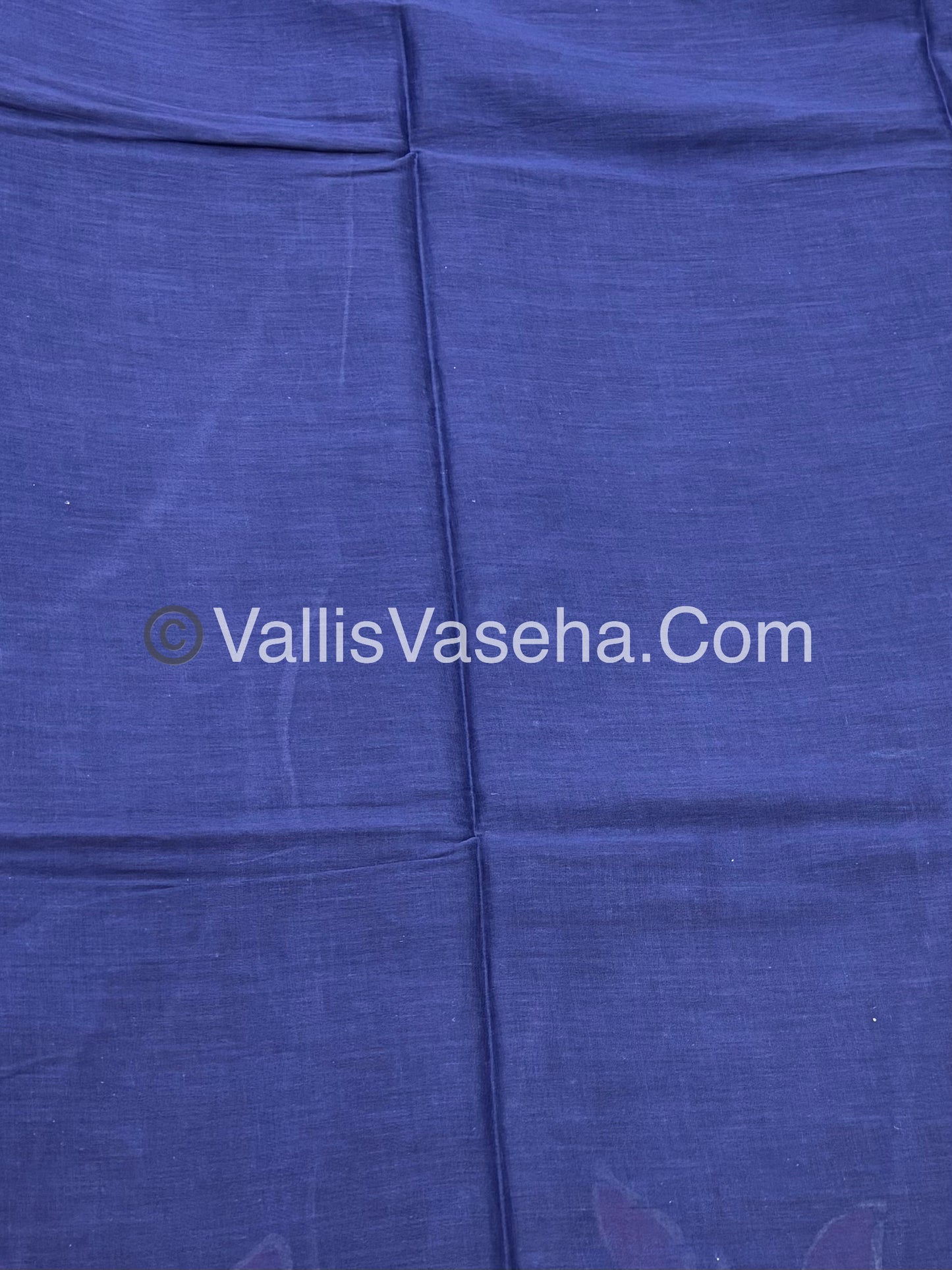 Pure Soft Mul Mul Cotton Sarees (Half & Half )- VVMMC005