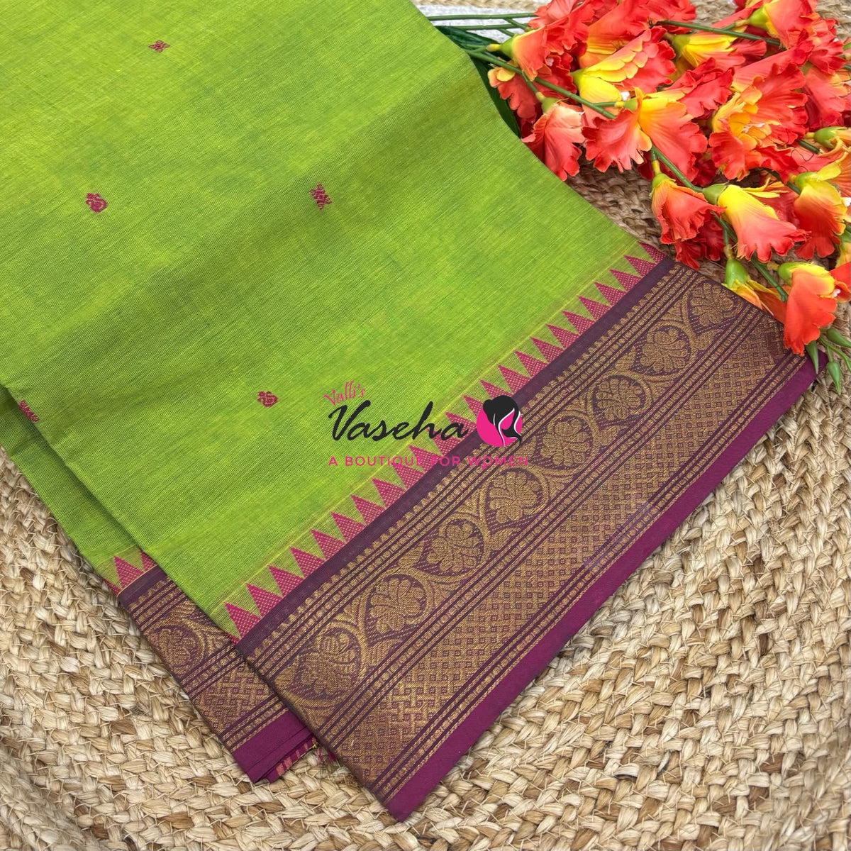 Chettinadu Cotton Saree - VVCCS003