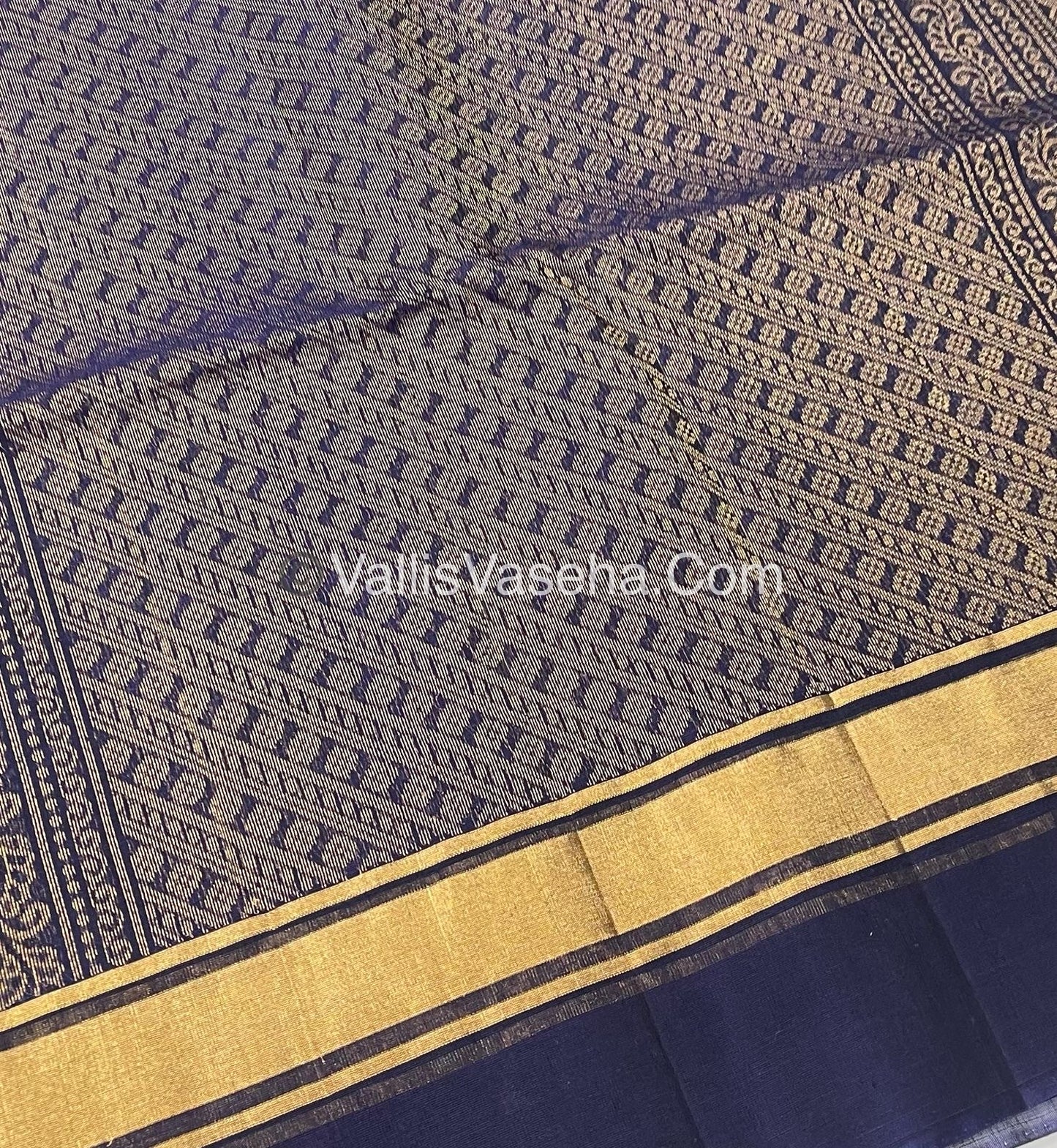 Kora Silk Saree - SICO -  Wine With Blue Shade  - VVKS002