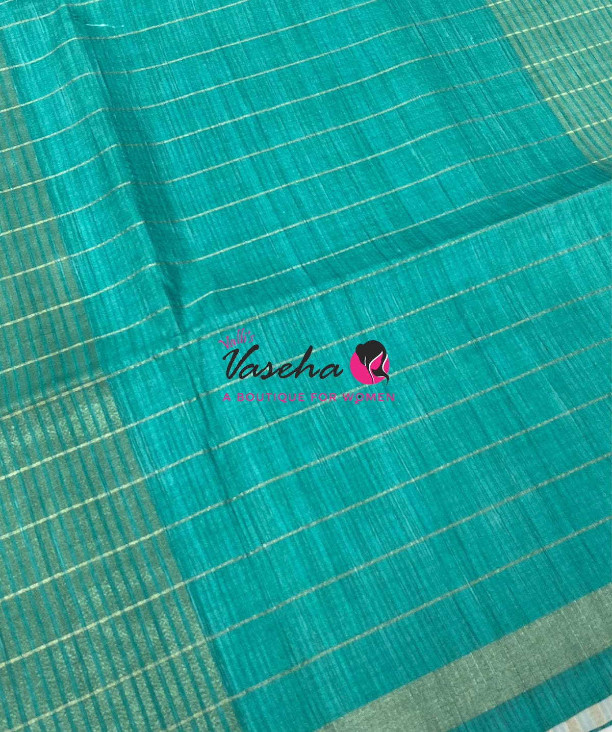 Semi Art Tussar Silk  / Art Silk - Purple & Blue - VVATS008