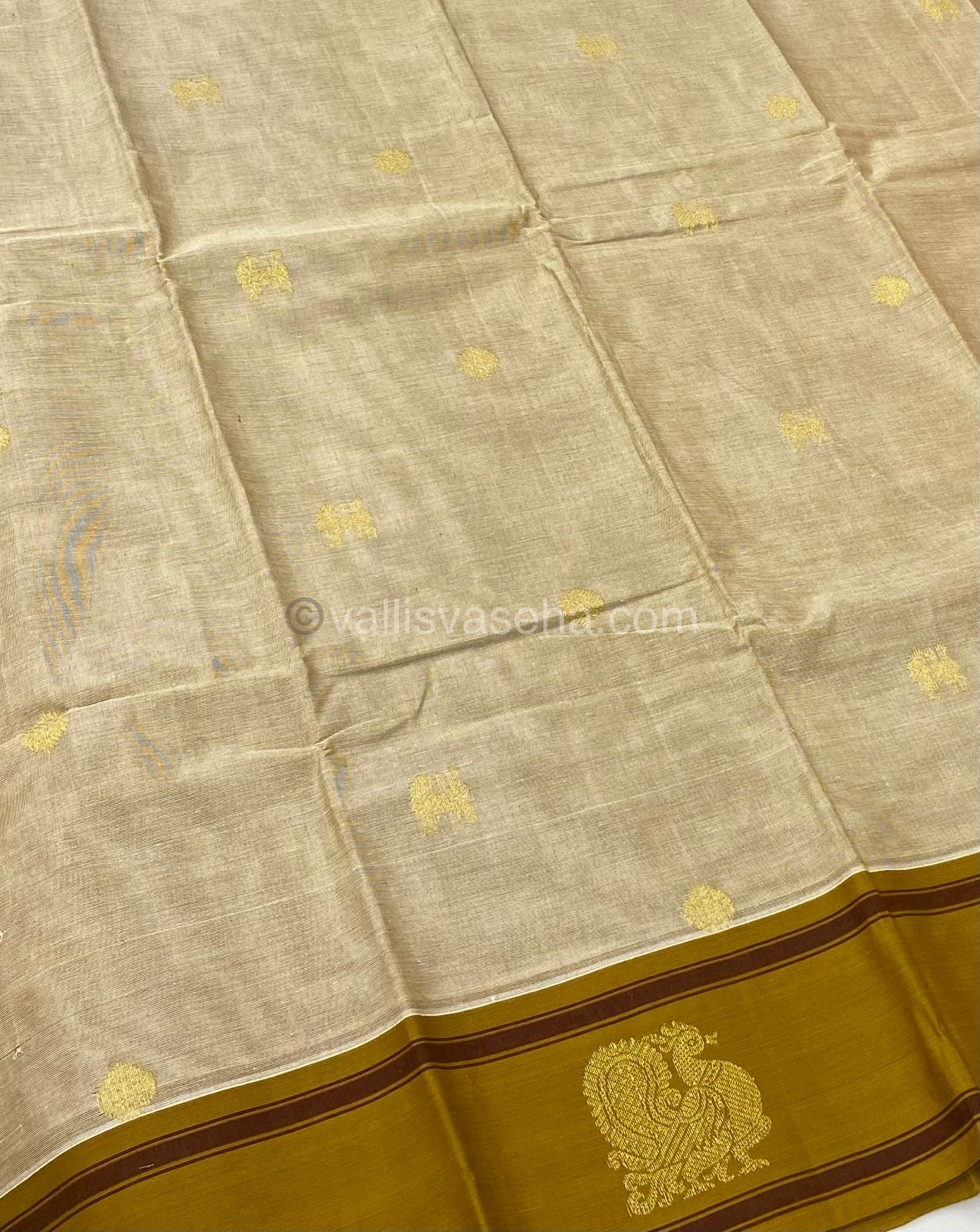 Premium Kanchi Cotton Saree - VVKCS004