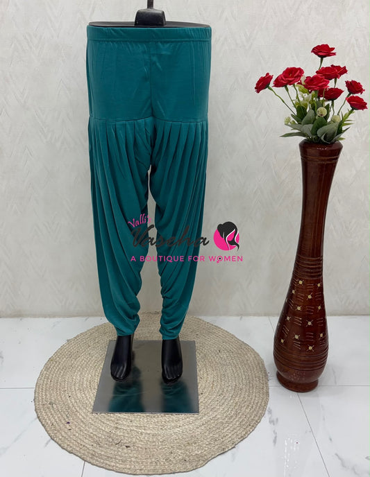 Semi Patiyala - Light Peacock Shade - VVSP001