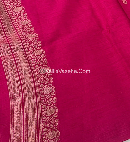 Banarasi - Heritage Silk - Semi Kathan Silk -Pink Shade- VVBHS006