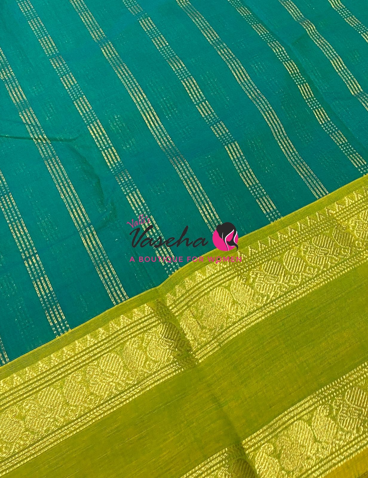 Kanchi Cotton Saree - VVKCS033