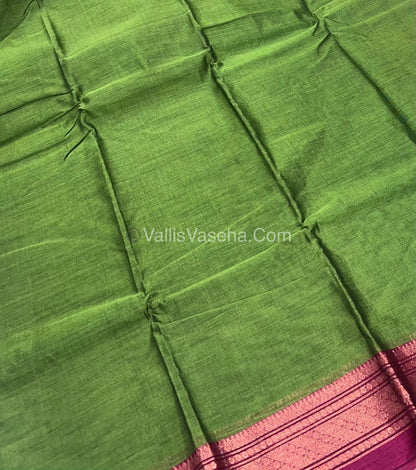 Dhaka Cotton Saree - VVDCS001