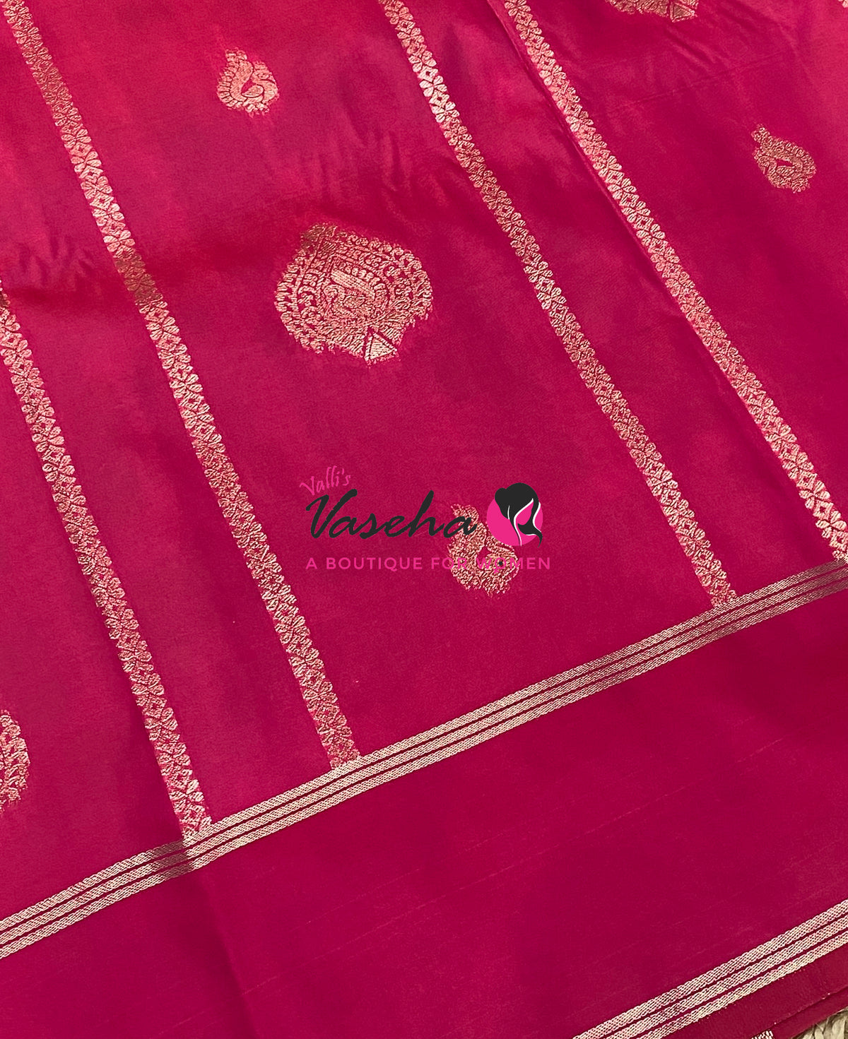 Semi Soft Silk  - Pink Shade - VVSSS043