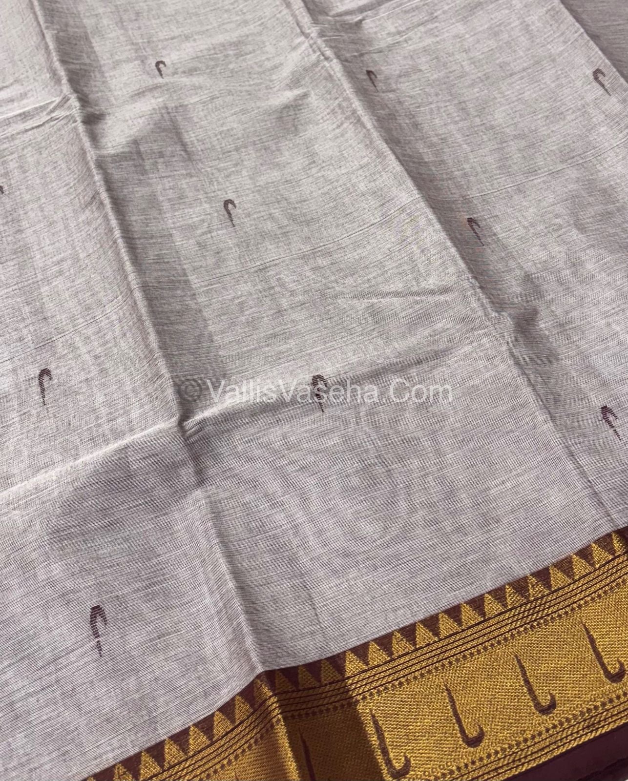 Kanchi Cotton Saree - VVKCS017