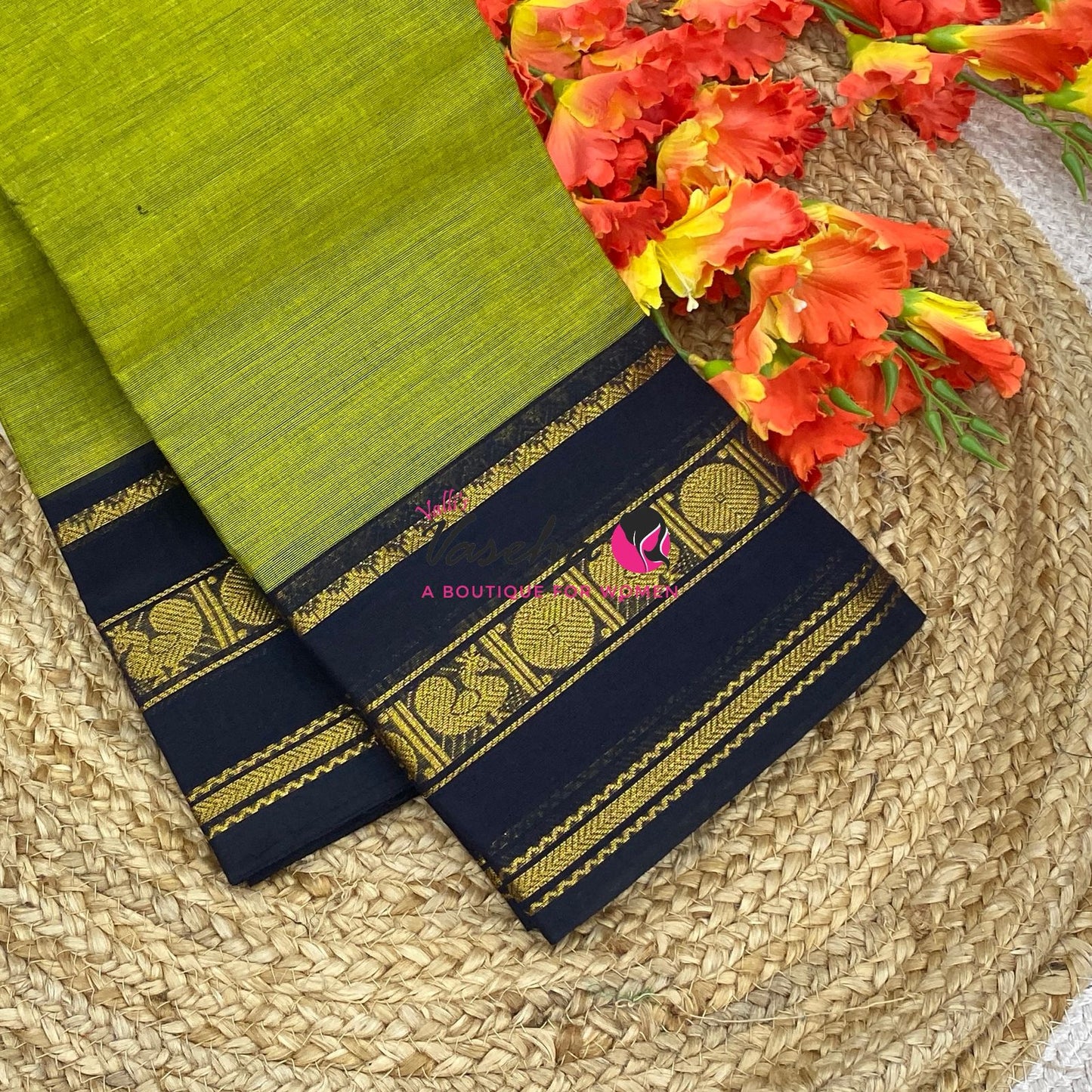 Kanchi Cotton Saree - VVKCS032