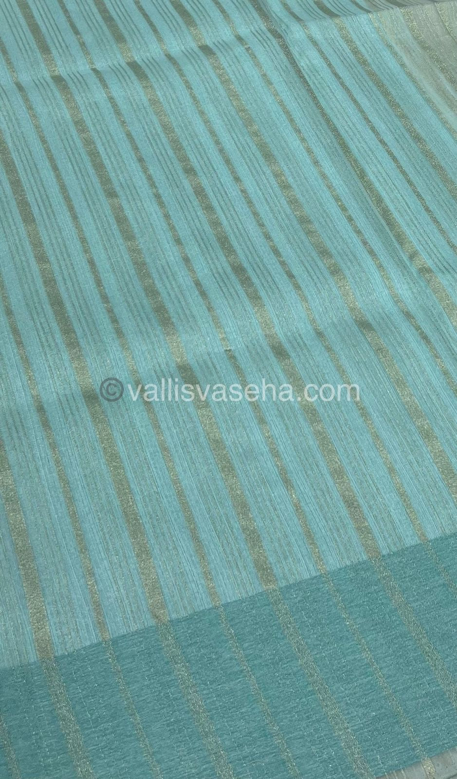 Organza Saree - Blue Shade  - VVOS001