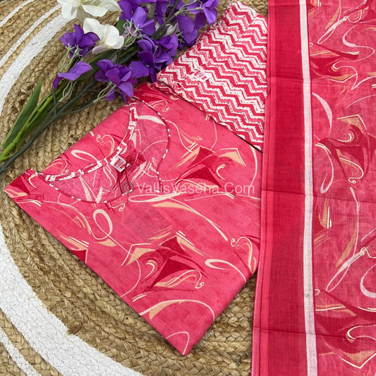 Ready Made - Salwar, Kameez & Duppatta(3pc) - Printed - VVRBS002