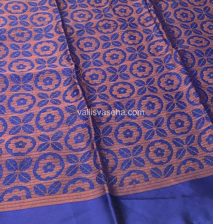 Mixed Cotton Brasso Saree - VVBS001