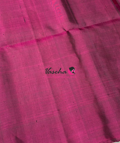 Pure Soft Silk Saree  - Small Pazhum Pazhamum Checks - VVPSS159